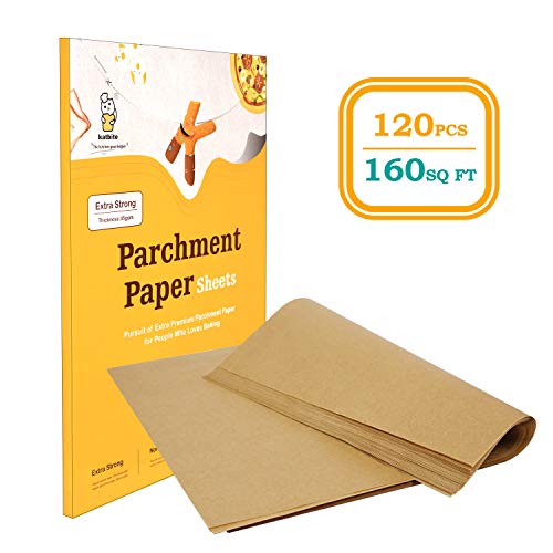 Katbite Heavy Duty Unbleached Parchment Paper Sheets-120