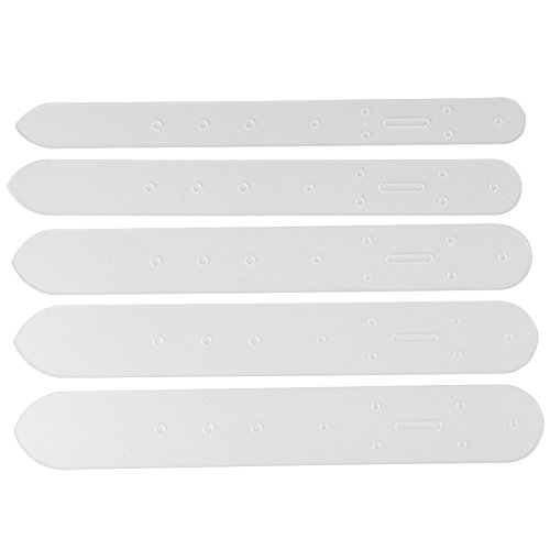 Walfront 5 Pcs Belt Holes Templates, Leather Carft Belt Punching ...