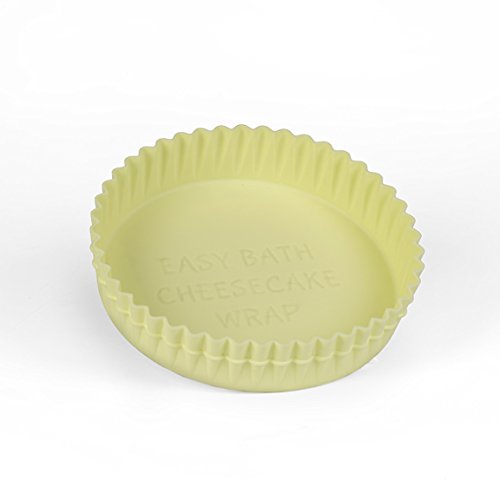 Easy Bath Cheesecake Wrap - Springform Pan Protector (9 yellow)