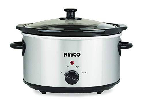Cooker Stainless Steel Amazon Prime Slow Cooker Nesco SC-4-25 Oval