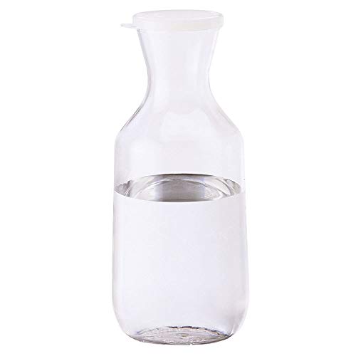 Cambro WW1500135 Clear Camwear Camliter 1.5 L Decanter with Lid