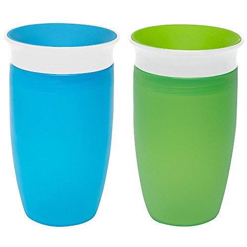 Munchkin Miracle 360 Cup - 10 Ounce, 2 Pack (Colors May Vary)