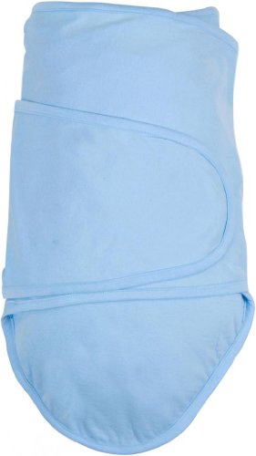 Miracle Blanket Swaddle for Baby Boys, Blue, Newborn to 14 Weeks