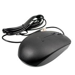 Dell New Genuine DELL 09RRC7 MS111-L Optical USB WIRED Scroll Mouse mice Look Black