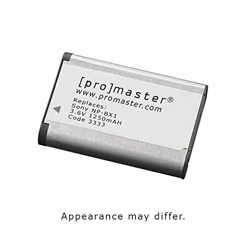 ProMaster NP-BX1 XtraPower Lithium Ion 3.6V 1250 mAh Battery for Sony (3333)