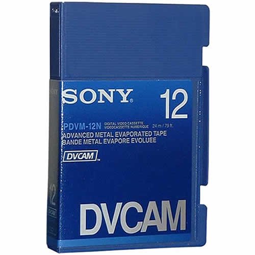 Sony DVCam Mini Cassette Tape, 12 Min. Without Chip, PDVM-12N