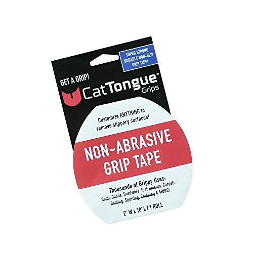 CatTongue Grips CatTongue Non Abrasive Grip Tape - Customize Anything to Remove Slippery Surfaces - Thousands of Grippy Uses: Home Goods,