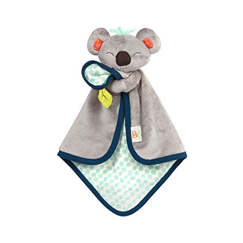 B. toys by Battat BX1565Z B. Toys â€“ B. Snugglies - Fluffy Koko The Koala Security Blanket â€“ Adorable Baby Blankie with