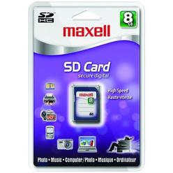 Maxell 8 GB Class 2 SDHC Flash Memory Card 501002