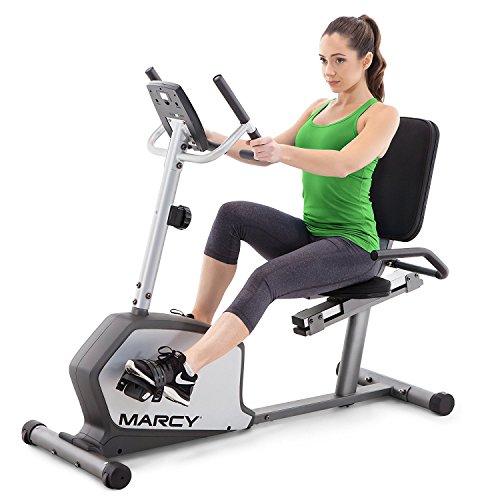 Magnetic Recumbent Stationary Bike For 300 Lbs Marcy Fitness Marcy