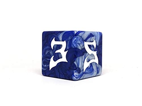 Easy Roller Dice Co. Dice of The Giants - Storm Giant D6 - Huge 48mm Dice