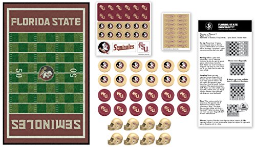 MasterPieces NCAA Florida State Seminoles Checkers Board Game