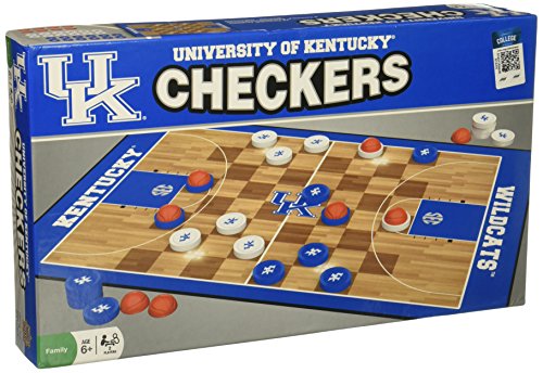 MasterPieces NCAA Kentucky Wildcats Checkers Board Game