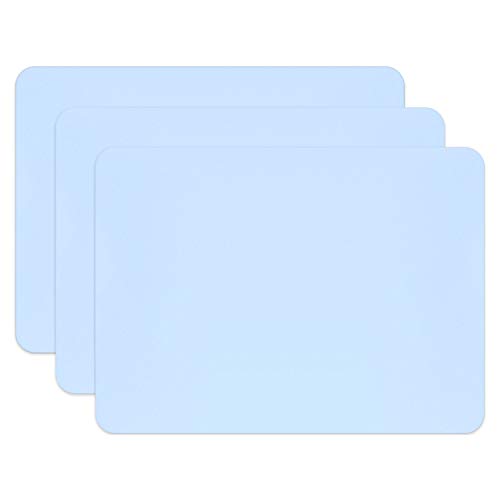 3PCS Silicone Sheet for Crafts, Gartful Multipurpose Silicone Mat for Arts,  Nail, Resin Jewelry Casting Molds, Table Cover