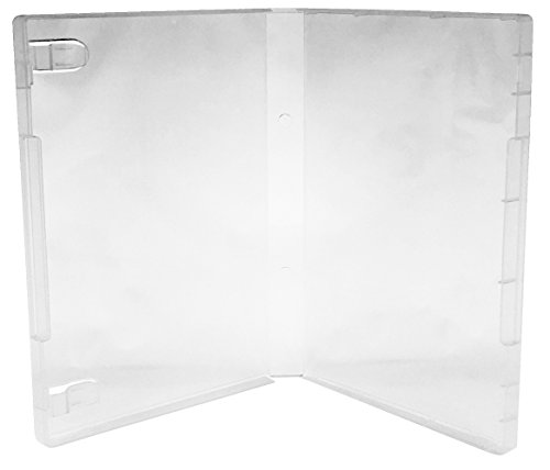 CheckOutStore (25) CheckOutStore Plastic Storage Cases for Rubber Stamps (Clear/Spine: 21 mm)