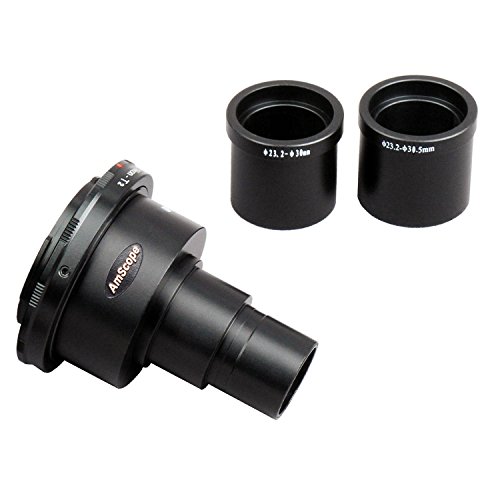 AmScope CA-NIK-SLR Nikon SLR / D-SLR Camera Adapter for Microscopes - Microscope Adapter