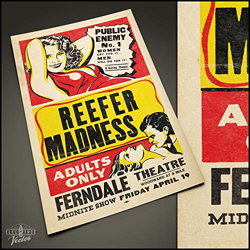 electricvector.com Reefer Madness Poster