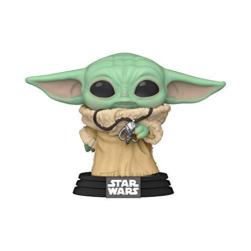 Funko Pop! Star Wars: The Mandalorian - The Child with Necklace Vinyl Figure, Fall Convention Exclusive