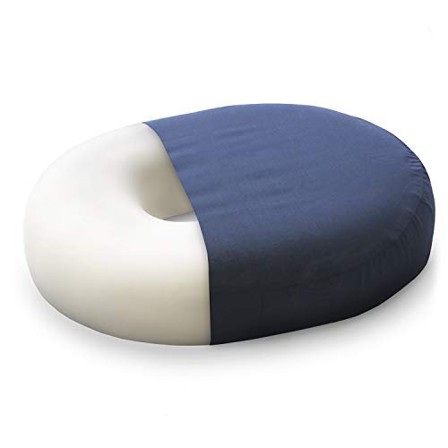 Duromed DMI Donut Seat Cushion All-Day Comfort Pillow for