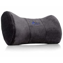 Desk Jockey Neck Pillow Headrest Support Cushion - Clinical Grade Memory Foam for Chairs, Recliners, Driving Bucket Seats