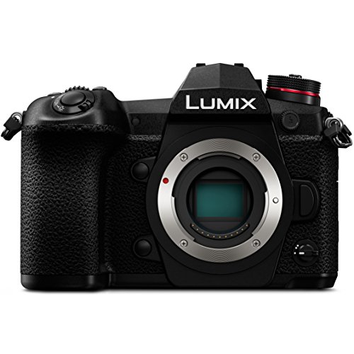 PANASONIC LUMIX G9 4K Digital Camera, 20.3 Megapixel Mirrorless Camera Plus 80 Megapixel High-Resolution Mode, 5-Axis Dual