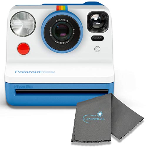 Polaroid Now I-Type Instant Film Camera Bundle with a Lumintrail Cleaning Cloth
