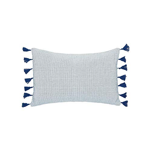 carol & frank Brett Indigo Pillow 14 x 22 Blue