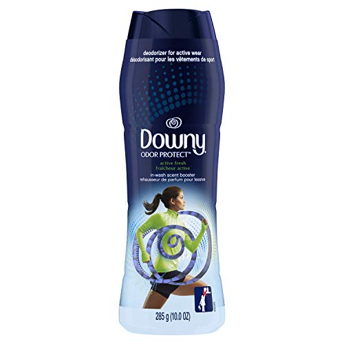 Downy Odor Protect In-Wash Scent Booster Beads, Active Fresh, 10 oz