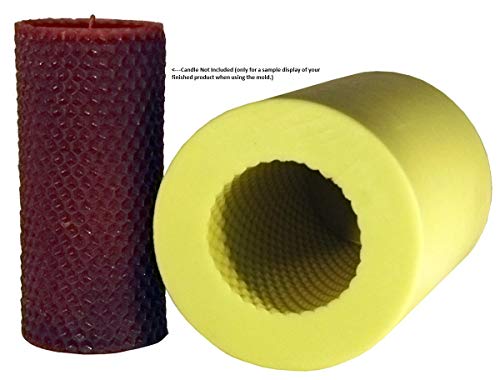 Mann Lake "Honeycomb Cylinder" Candle Mold