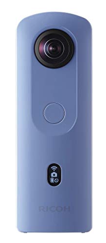 Ricoh Theta SC2 BLUE 360Â°Camera 4K Video with Image Stabilization High Image Quality High-Speed Data Transfer Beautiful