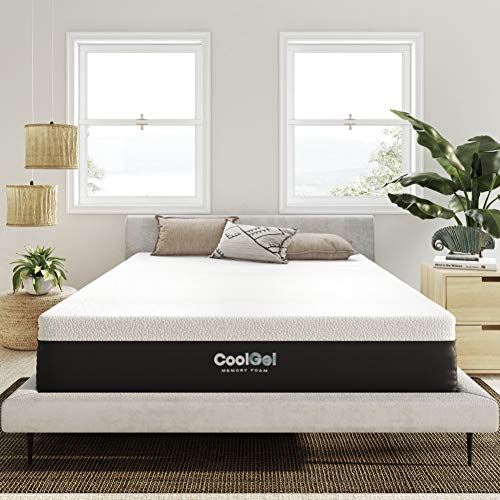 Classic Brands Queen Size Memory Foam Mattress With Cooling Gel