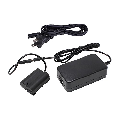 Coolbuy112 Camera AC Power Adapter/Charger Kit for Nikon V1, D800, D7200, D610, D810, Replacement for EH-5 Plus EP-5B, US Plug