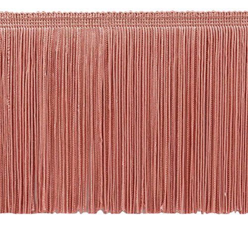 DCOPRO DÃ‰COPRO 6 Inch Chainette Fringe Trim, Style# CF06 Color: Light Rose Pink - 07, Sold by The Yard