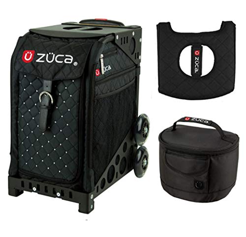 Zuca Inc Zuca Sport Bag - Mystic with Gift Hot Pink/Black Seat Cover and Black Lunchbox(Black Frame)