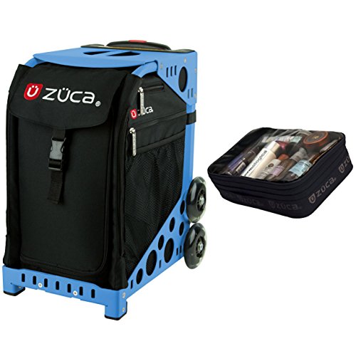 ZUCA Obsidian Sport Insert Bag & Blue Frame + Gift Utility Pouch