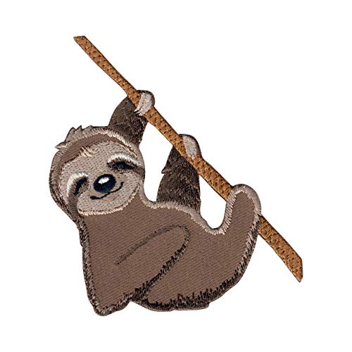 PatchMommy Sloth Patch, Iron On/Sew On - Appliques for Kids Baby