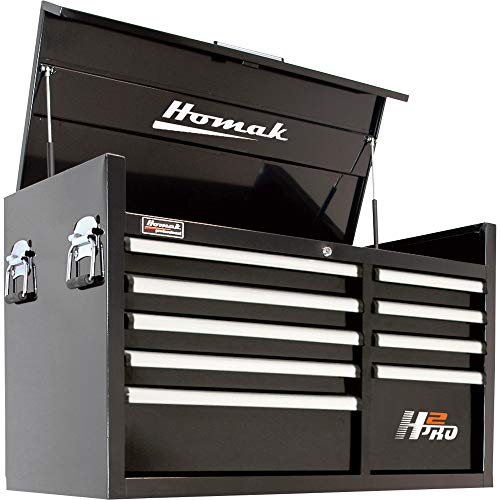 HMC Holdings LLC - Homak Homak H2PRO Series 41-Inch 9-Drawer Top Chest; Black; BK02041091