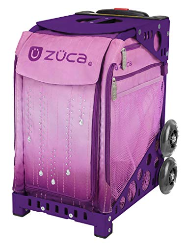 Zuca Velvet Rain Sport Insert Bag w/ Sport Frame, Purple