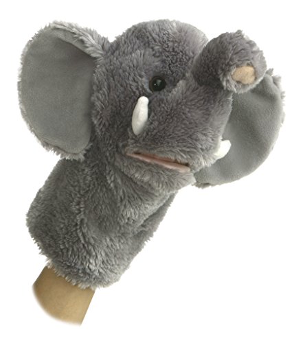 Aurora World - Hand Puppet - 10" Elephant, Multi
