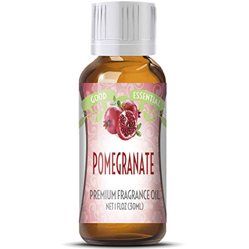 Good Essential Pomegranate Scented Oil by Good Essential (Huge 1oz Bottle - Premium Grade Fragrance Oil) - Perfect for Aromatherapy, Soaps,