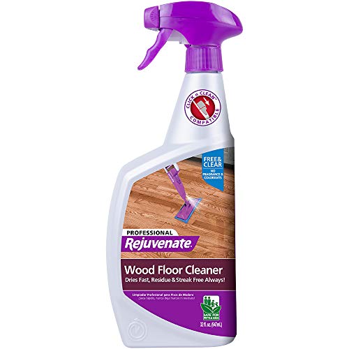 Rejuvenate High-Performance Professional Hardwood Floor Cleaner Streak-Free Formula Eliminates The Toughest Dirt and Grime