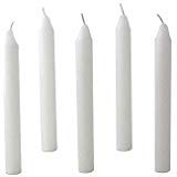 XYUT 200 Church Candles with Drip Protectors - No Smoke Vigil Candles, Memorial Candles, Congregational Candles, Christmas Eve