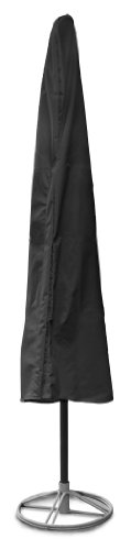 KoverRoos Weathermax 74150 7-Feet to 9-Feet Umbrella Cover, 76-Inch Height by 48-Inch Circumference, Black