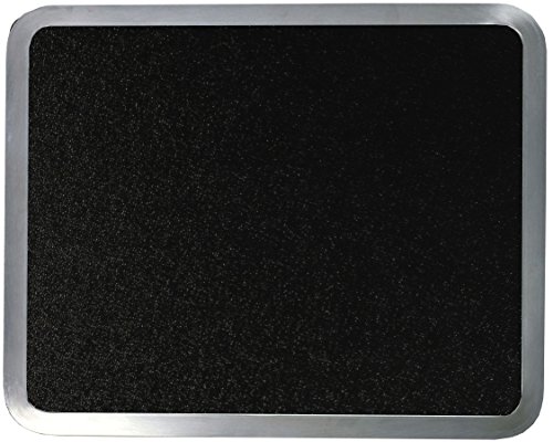 Vance Surface Saver 16 X 20" Black Built-in Surface Saver Tempered Glass Cutting Board, Black