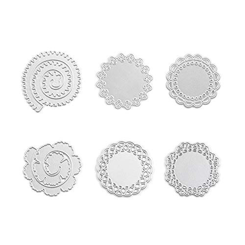 On-Airstore Flower Metal Cutting Dies Stencil Template Moulds, Embossing Tool for Album Paper Card Making Scrapbooking DIY Etched Dies