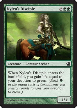 Wizards of the Coast Magic: The Gathering - Nylea's Disciple - Theros - Foil