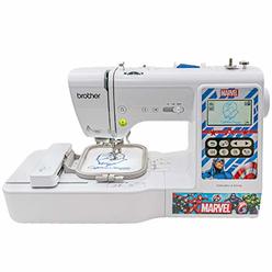 Brother Sewing and Embroidery Machine, 4 Marvel Faceplates, 10 Downloadable Marvel Designs, 80 Designs, 103 Built-In