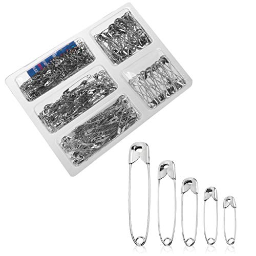 Mr. Pen- Safety Pins, Safety Pins Assorted, 300 Pack, Assorted Safety Pins, Safety Pin, Small Safety Pins, Safety Pins Bulk,