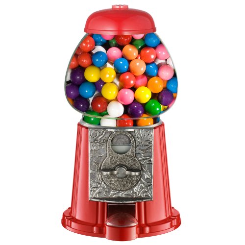 Great Northern Popcorn Company Old Fashioned Vintage Candy Gumball Machine Bank, 11-Inch
