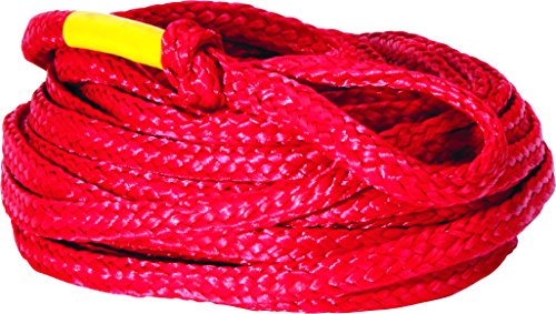 CWB Proline 60' Towable Value Tube Rope, Red, 5/8"